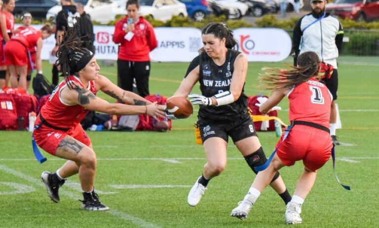 España brilla en el mundial de flag football